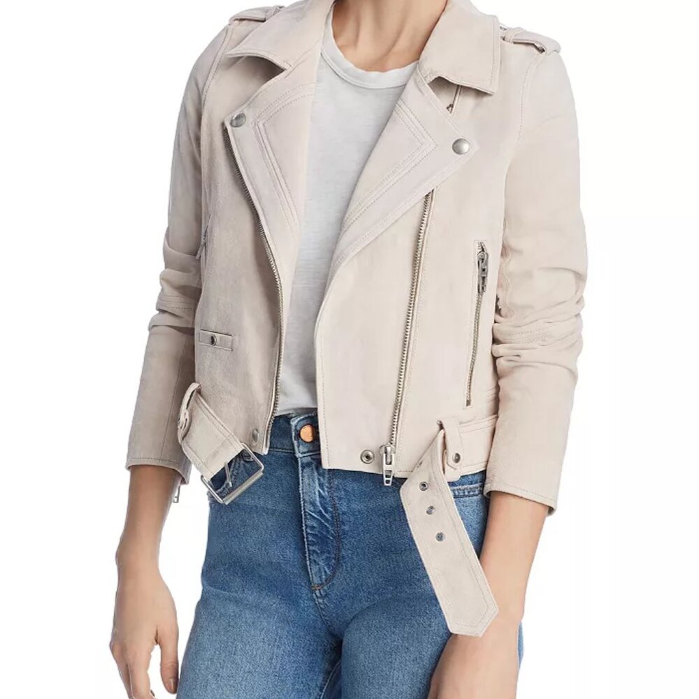 Blank NYC Suede Moto Jacket